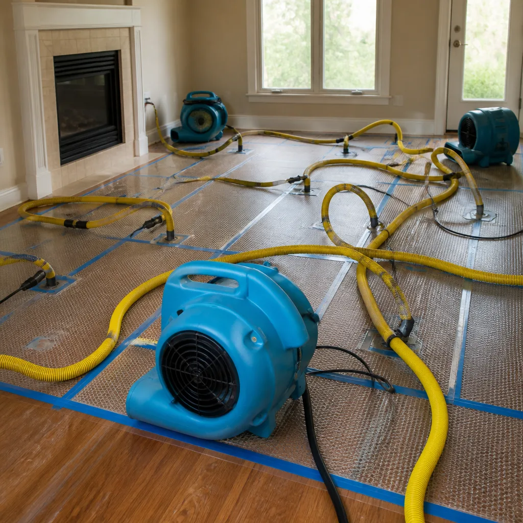 Water damage drying